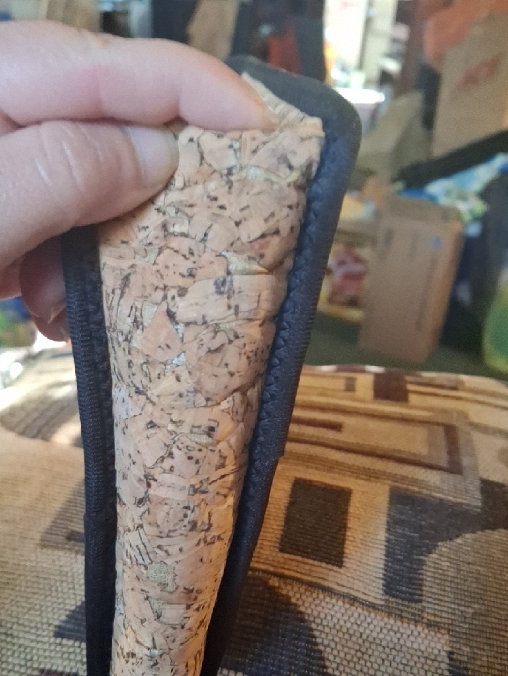 Natural Cork Wine Tote Bag Neoprene - Picture 4 of 4